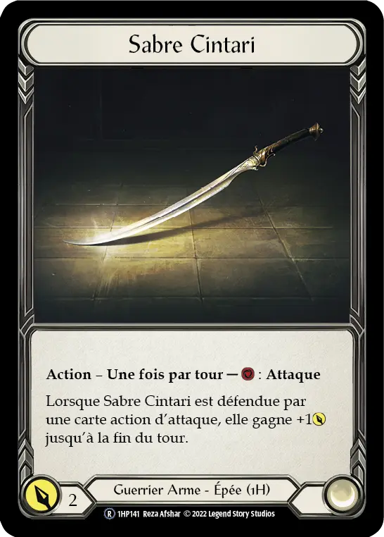 Card: Cintari Saber