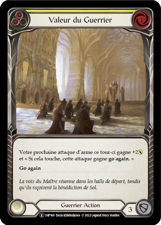 Card: Warrior's Valor (yel)