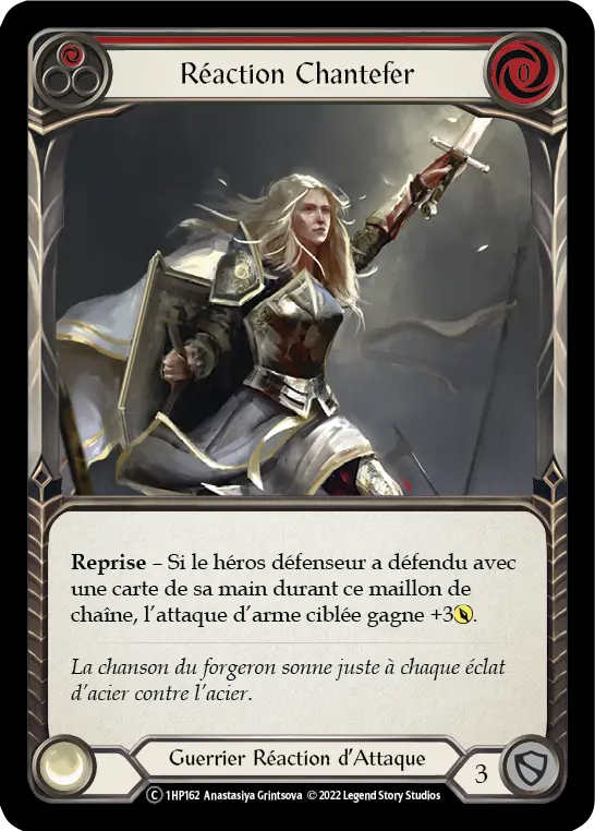 Card: Ironsong Response (red)