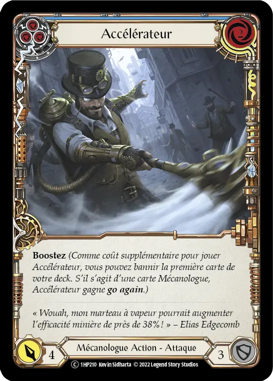 Card: Throttle (blu)