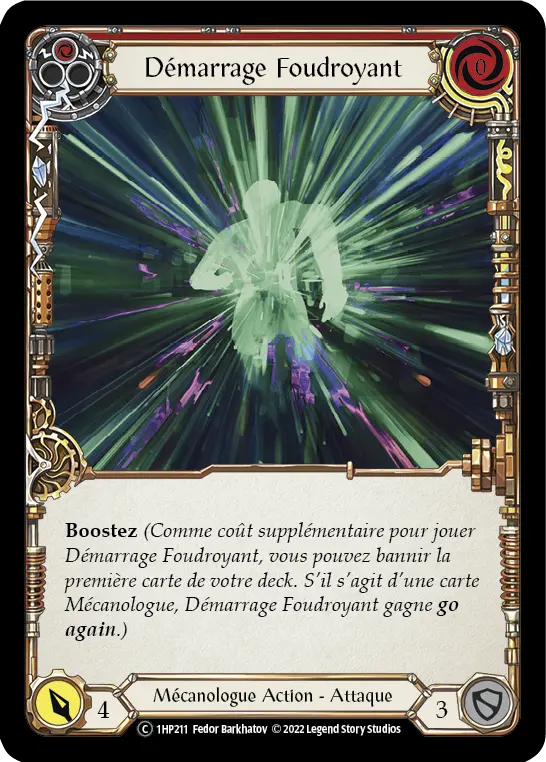 Card: Zero to Sixty (red)