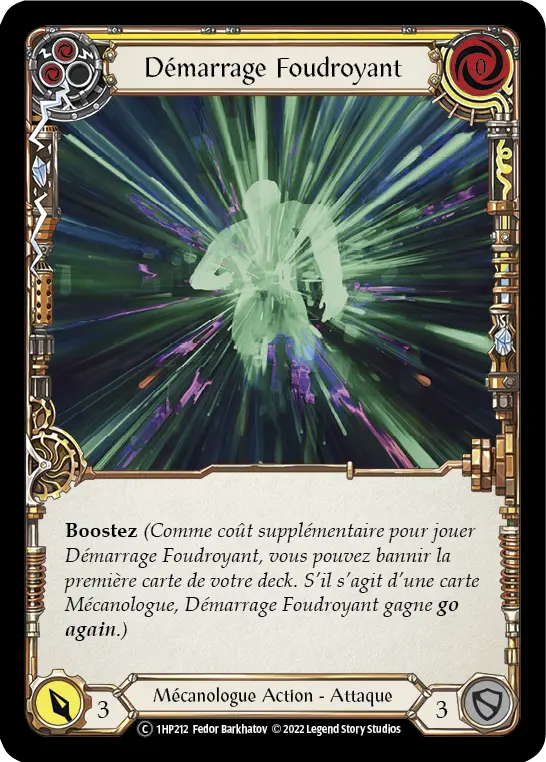 Card: Zero to Sixty (yel)