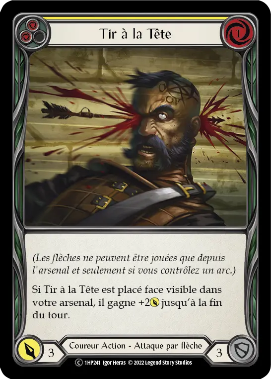 Card: Head Shot (yel)