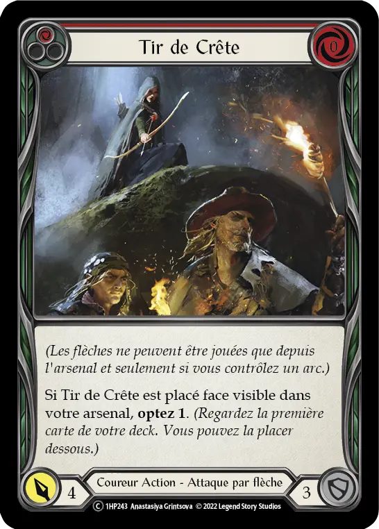 Card: Ridge Rider Shot (red)