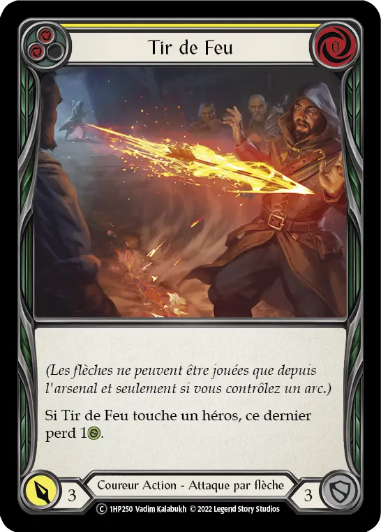 Card: Searing Shot (yel)