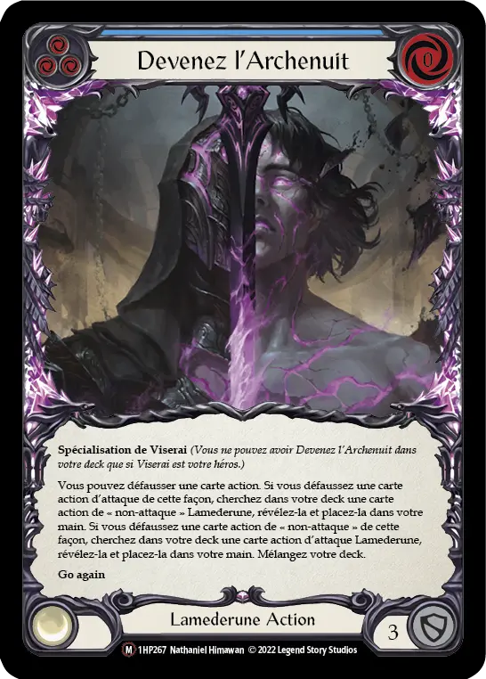 Card: Become the Arknight (blu)