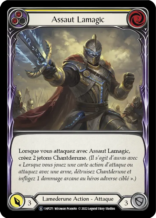 Card: Spellblade Assault (yel)