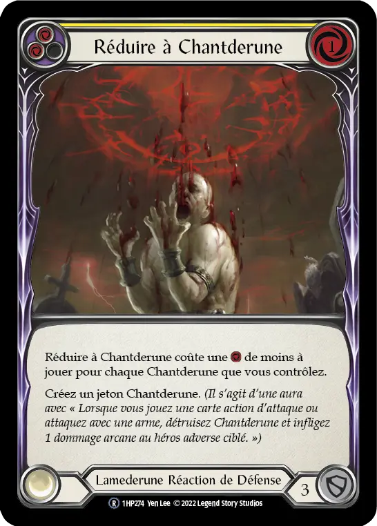 Card: Reduce to Runechant (yel)