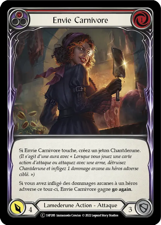 Card: Meat and Greet (red)