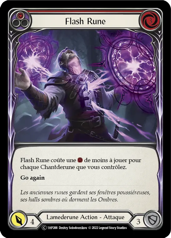 Card: Rune Flash (red)