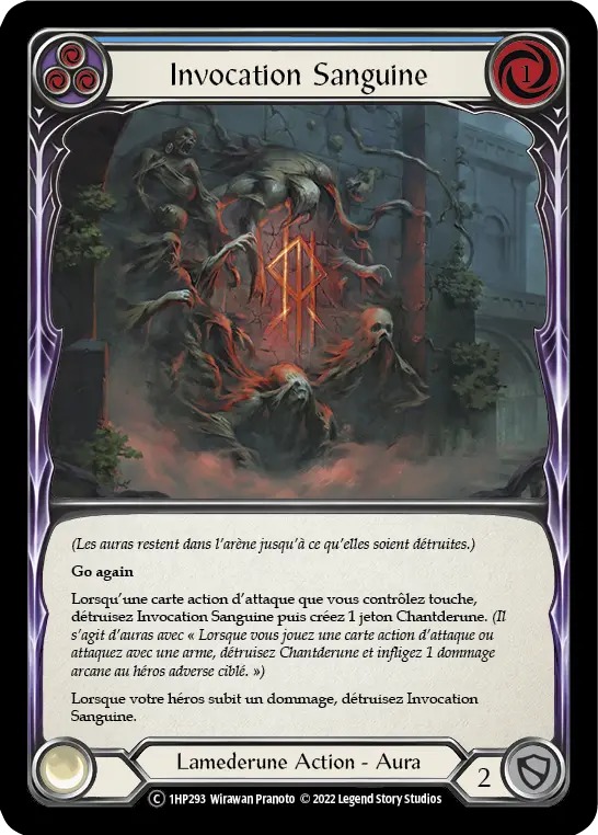 Card: Bloodspill Invocation (blu)