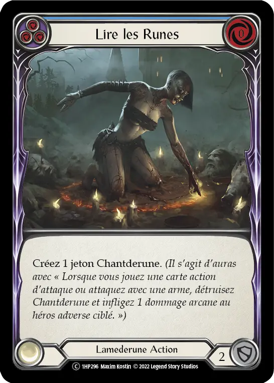 Card: Read the Runes (blu)
