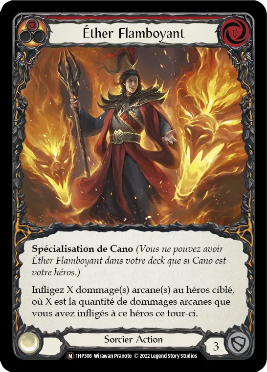 Card: Blazing Aether (red)