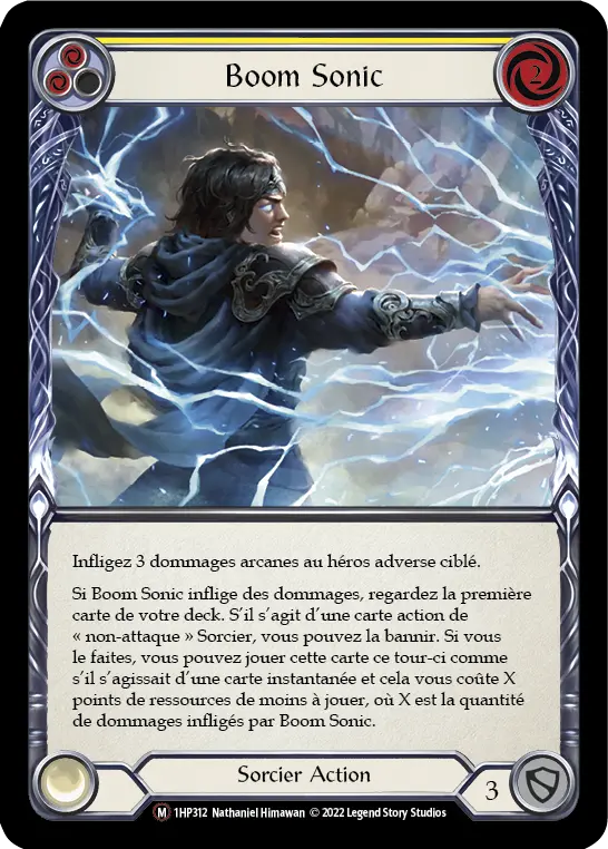 Card: Sonic Boom (yel)