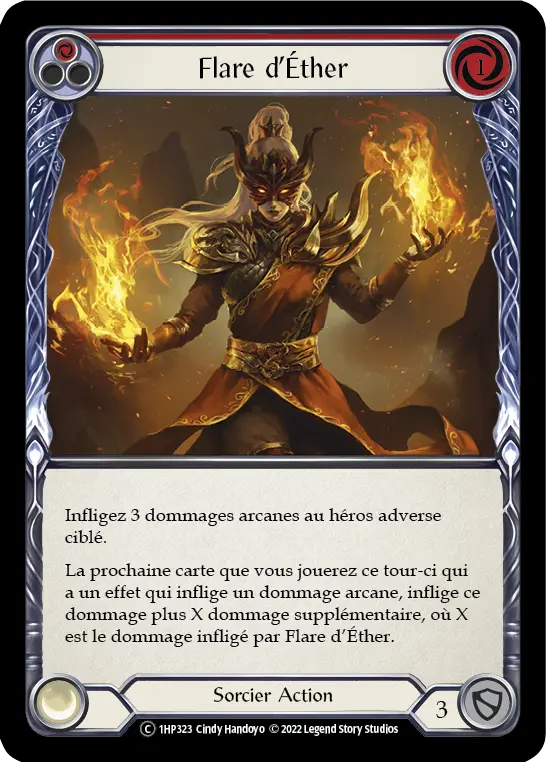 Card: Aether Flare (red)