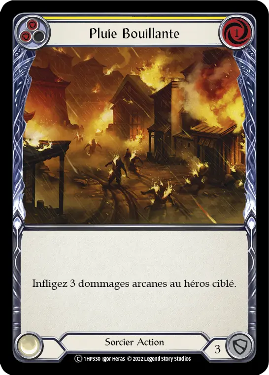 Card: Scalding Rain (yel)