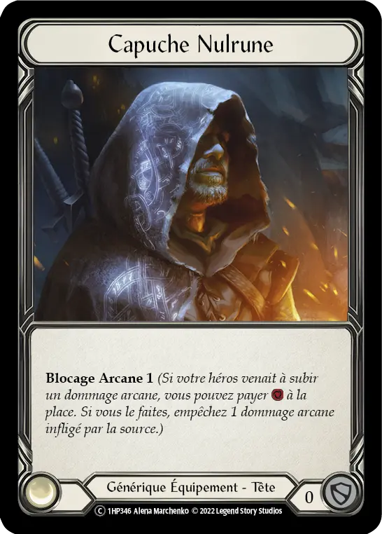 Card: Nullrune Hood