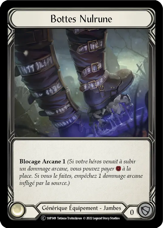 Card: Nullrune Boots