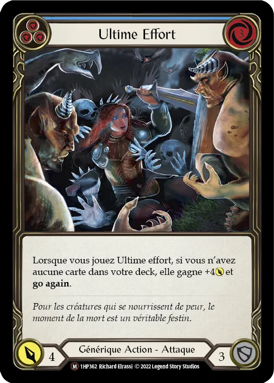 Card: Last Ditch Effort (blu)