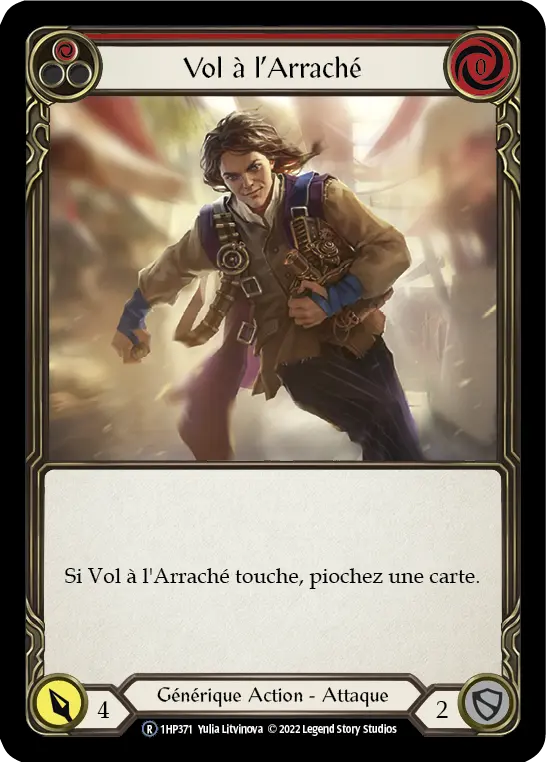 Card: Snatch (red)