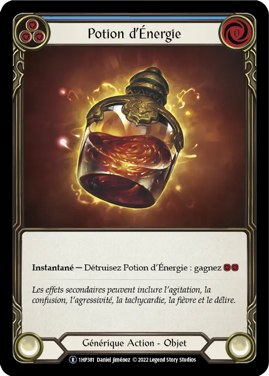 Card: Energy Potion (blu)