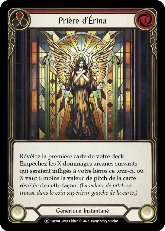 Card: Eirina's Prayer (red)