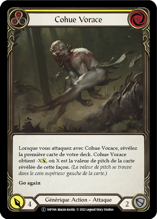 Card: Ravenous Rabble (yel)