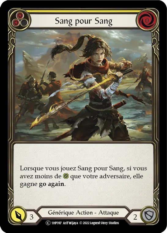 Card: Scar for a Scar (yel)