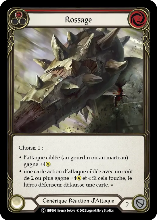 Card: Pummel (red)