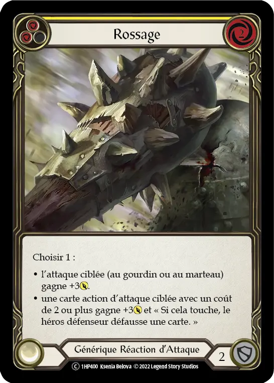 Card: Pummel (yel)
