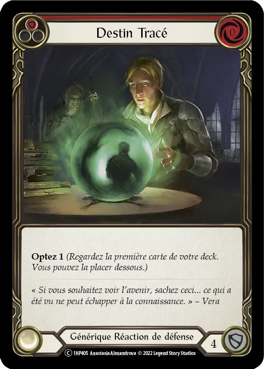 Card: Fate Foreseen (red)