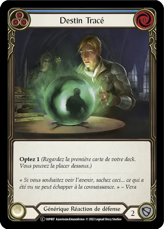 Card: Fate Foreseen (blu)