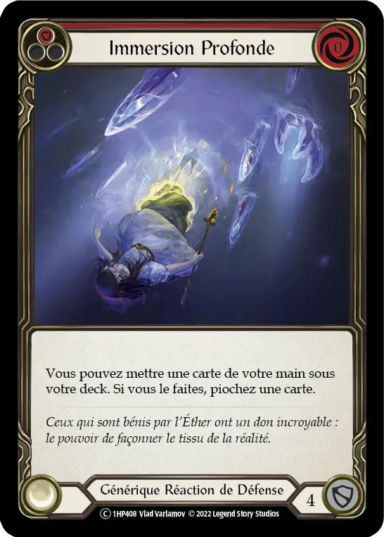 Card: Sink Below (red)