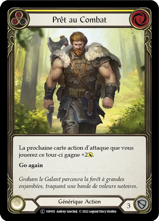 Card: Come to Fight (yel)