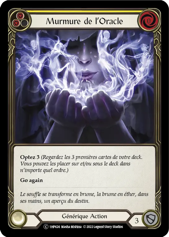 Card: Whisper of the Oracle (yel)