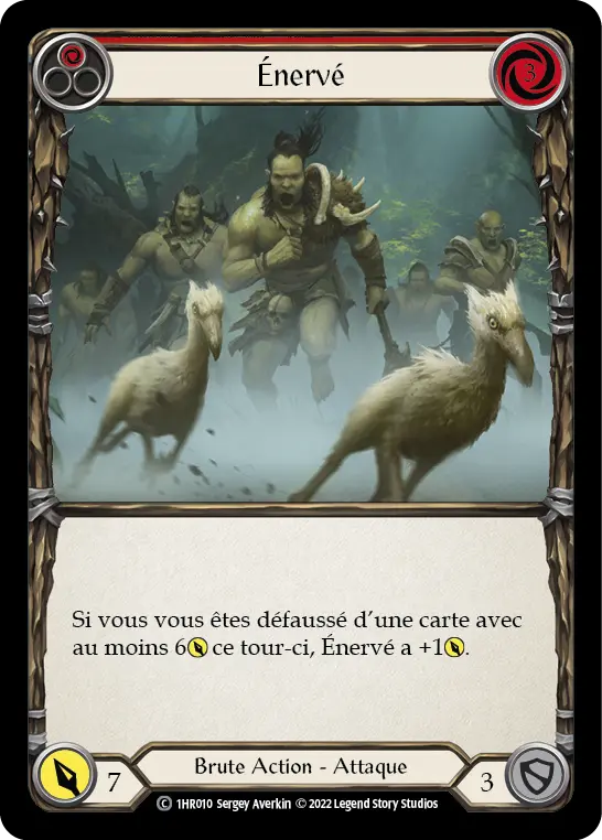 Card: Riled Up (red)