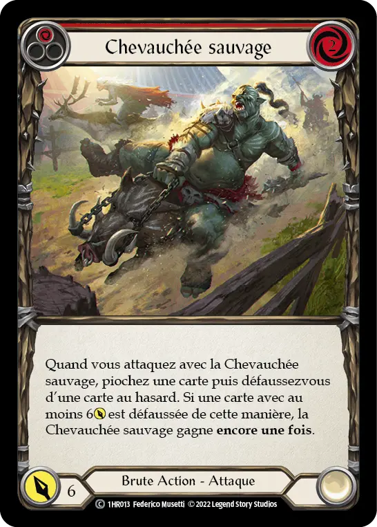 Card: Wild Ride (red)