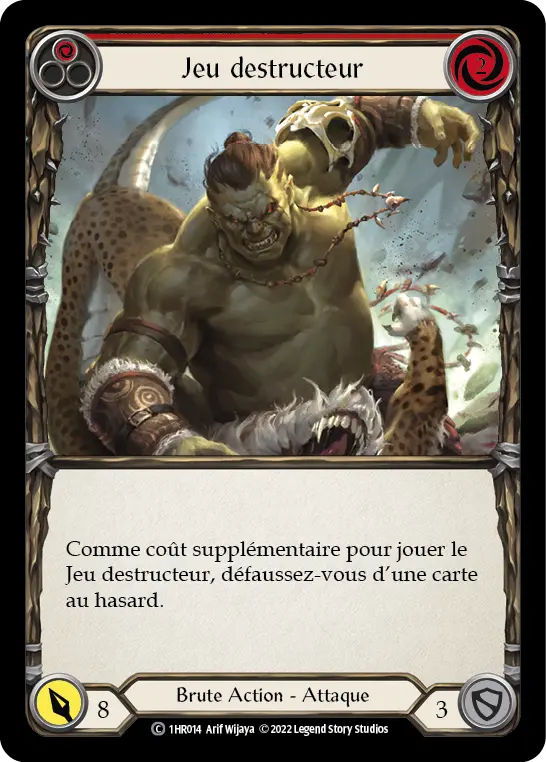 Card: Wrecker Romp (red)