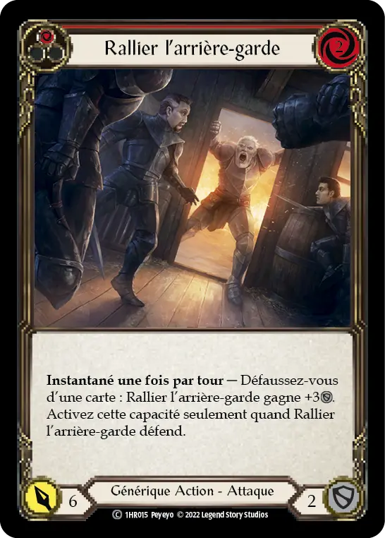 Card: Rally the Rearguard (red)