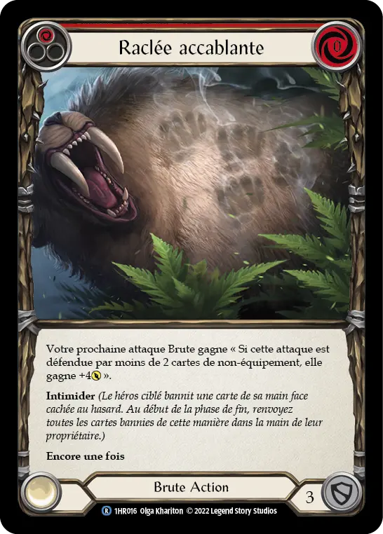 Card: Barraging Beatdown (red)