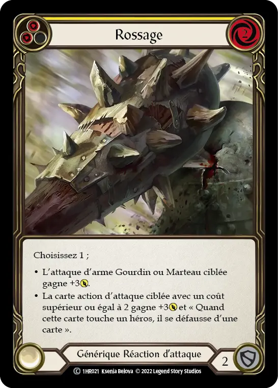 Card: Pummel (yel)