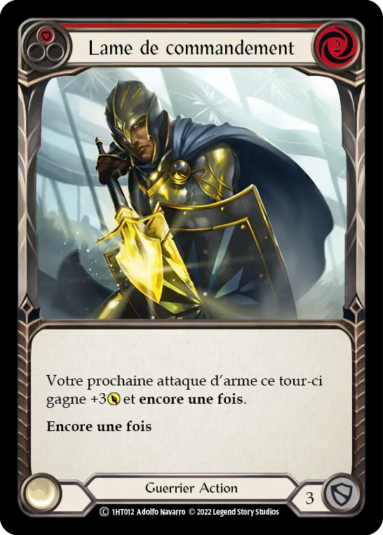 Card: Driving Blade (red)