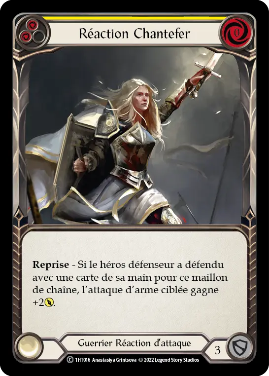 Card: Ironsong Response (yel)