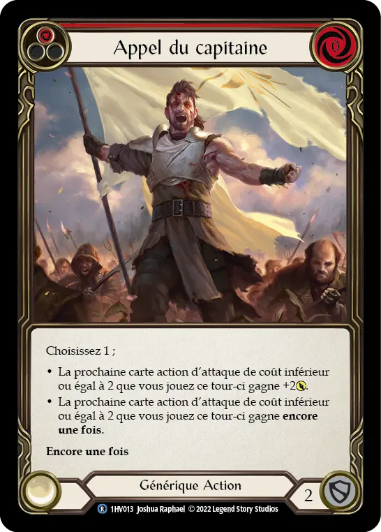 Card: Captain's Call (red)