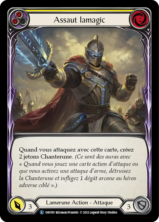 Card: Spellblade Assault (yel)