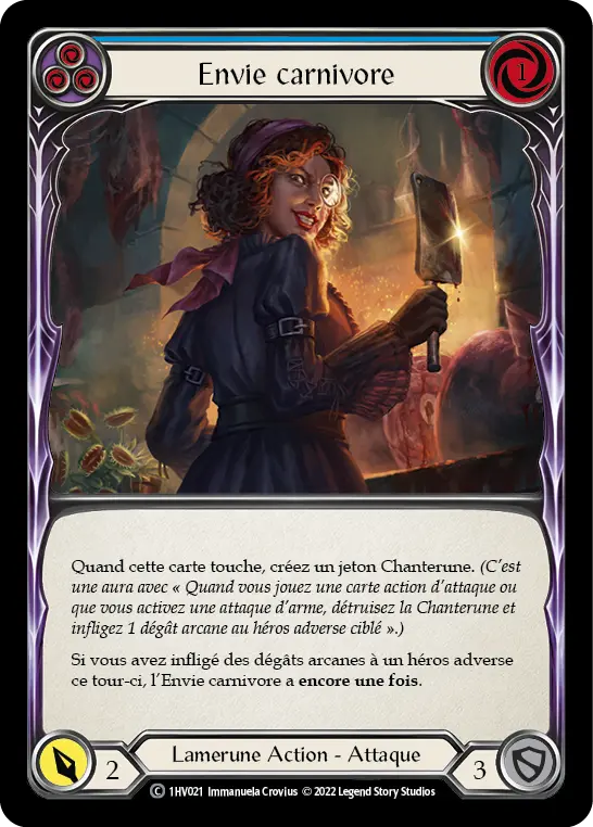 Card: Meat and Greet (blu)