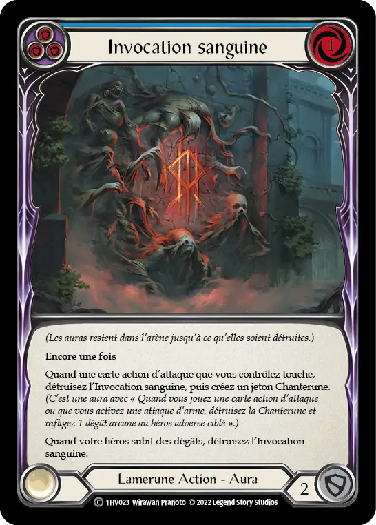 Card: Bloodspill Invocation (blu)