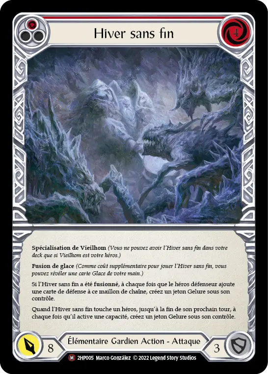 Card: Endless Winter (red)