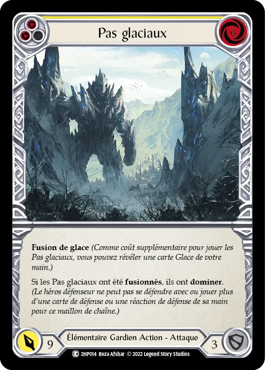 Card: Glacial Footsteps (yel)