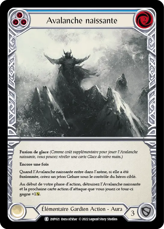 Card: Emerging Avalanche (blu)